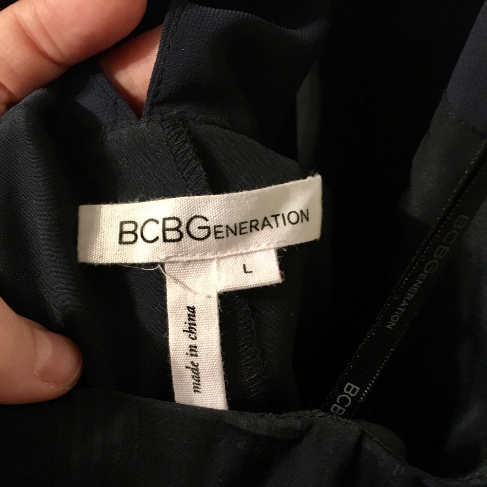 Navy BCBG Generation dress